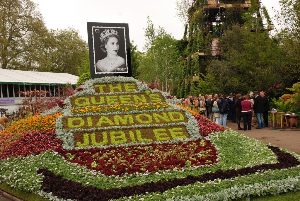Showhage dronningen jubileet 2012 Chelsea Flower Show foto