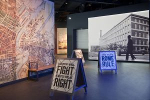 Titanic-museet i Belfast interiør