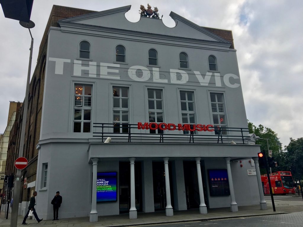 Eksteriør Old Vic-teatret i London. Foto