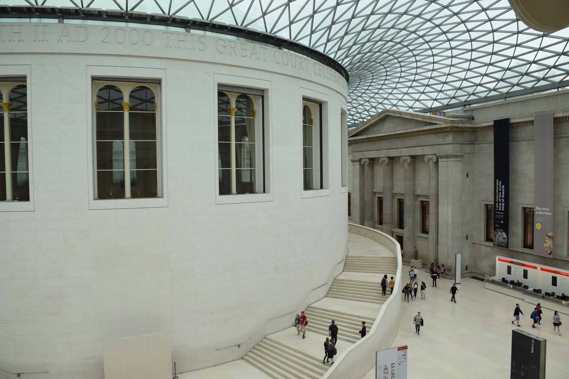 Interiør British Museum London