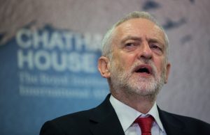 Portrett av Labour-leder Jeremy Corbyn.