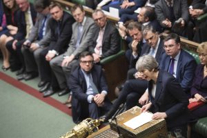 Theresa May Parlamentet Foto