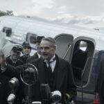 Jeremy Irons som Neville Chamberlain i en scene fra "München – på randen av krig". Foto